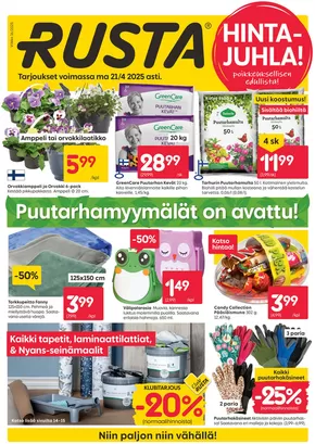 Rusta -luettelo, Turku | Rusta tarjoukset | 2025-04-21T00:00:00.000Z - 2025-04-21T00:00:00.000Z