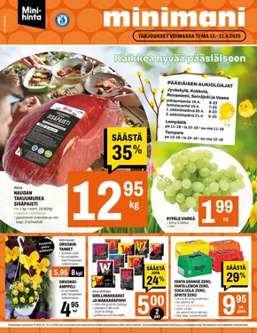 Minimani -luettelo, Vaasa | Minimani Yhtiöt Oy | 2025-04-15T00:00:00.000Z - 2025-04-21T00:00:00.000Z