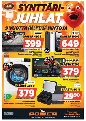 Power -luettelo, Vantaa | Power tarjoukset | 2025-04-21T00:00:00.000Z - 2025-04-27T00:00:00.000Z