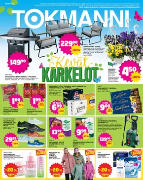 Tokmanni -luettelo, Mäntyharju | Tarjoussanomat | 2025-04-21T00:00:00.000Z - 2025-04-27T00:00:00.000Z