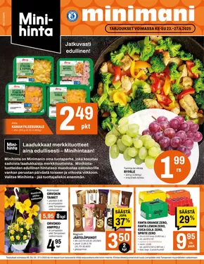 Minimani -luettelo, Jyväskylä | Minimani Yhtiöt Oy | 2025-04-23T00:00:00.000Z - 2025-04-27T00:00:00.000Z