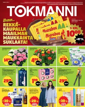 Tokmanni -luettelo | Tarjoussanomat | 2025-05-05T00:00:00.000Z - 2025-05-11T00:00:00.000Z