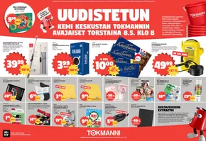 Tokmanni -luettelo, Salo | Avajaistarjoukset | 2025-05-08T00:00:00.000Z - 2025-05-11T00:00:00.000Z