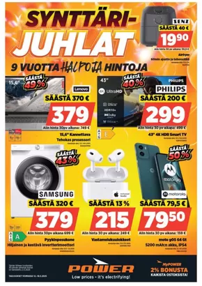 Power -luettelo, Helsinki | Power tarjoukset | 2025-05-12T00:00:00.000Z - 2025-05-18T00:00:00.000Z