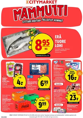 K-Citymarket -luettelo, Kemi | K-citymarket tarjoukset | 2025-05-15T00:00:00.000Z - 2025-05-25T00:00:00.000Z