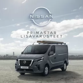 Nissan -luettelo, Oulu | Nissan Primastar accessories FI | 2025-05-16T00:00:00.000Z - 2025-05-30T00:00:00.000Z
