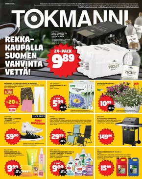 Tokmanni -luettelo, Kemi | Tarjoussanomat | 2025-05-19T00:00:00.000Z - 2025-05-25T00:00:00.000Z