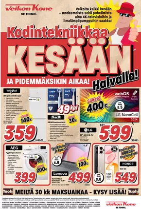 Veikon Kone -luettelo, Joensuu | Verkkolehti | 2025-06-03T00:00:00.000Z - 2025-06-15T00:00:00.000Z