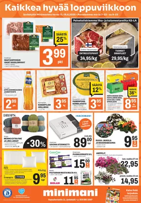 Minimani -luettelo | Parhaat löytömme | 2025-06-11T00:00:00.000Z - 2025-06-15T00:00:00.000Z