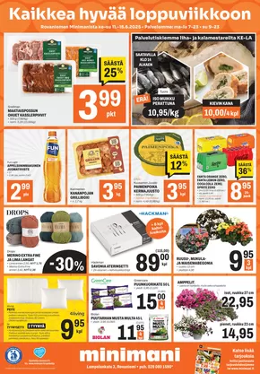 Minimani -luettelo | Alennukset ja kampanjat | 2025-06-11T00:00:00.000Z - 2025-06-15T00:00:00.000Z