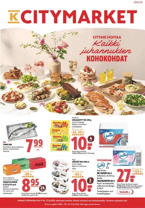 K-Citymarket -luettelo, Ruokolahti | K-citymarket tarjoukset | 2025-06-16T00:00:00.000Z - 2025-06-17T00:00:00.000Z