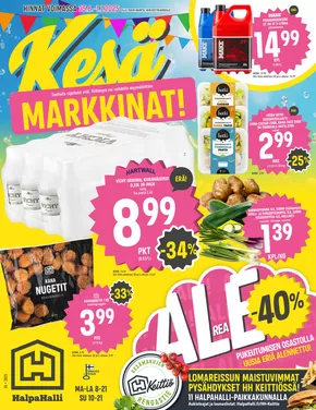 HalpaHalli -luettelo | HalpaHalli tarjoukset | 2025-06-25T00:00:00.000Z - 2025-07-01T00:00:00.000Z