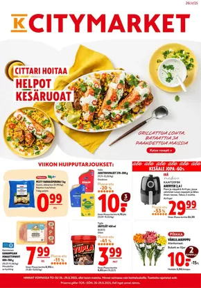 K-Citymarket -luettelo, Riihimäki | K-citymarket tarjoukset | 2025-06-26T00:00:00.000Z - 2025-06-29T00:00:00.000Z