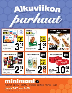 Minimani -luettelo, Tampere | Minimani Yhtiöt Oy | 2025-06-30T00:00:00.000Z - 2025-07-01T00:00:00.000Z