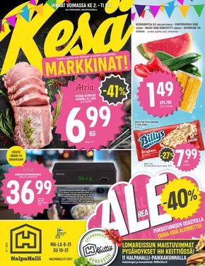 HalpaHalli -luettelo | HalpaHalli tarjoukset | 2025-07-02T00:00:00.000Z - 2025-07-08T00:00:00.000Z