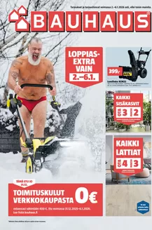 Bauhaus -luettelo, Säynätsalo | Eksklusiivisia diilejä ja löytöjä | 2025-12-31T00:00:00.000Z - 2026-06-01T00:00:00.000Z