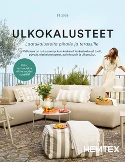 Hemtex -luettelo | Ulkokalusteet ss 2026 | 2026-03-01T00:00:00.000Z - 2026-08-31T00:00:00.000Z