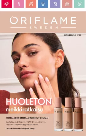 Oriflame -luettelo, Järvenpää | Oriflame tarjoukset | 2025-03-09T00:00:00.000Z - 2025-03-29T00:00:00.000Z