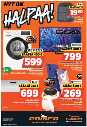 Power -luettelo, Espoo | Power tarjoukset | 2025-03-17T00:00:00.000Z - 2025-03-23T00:00:00.000Z