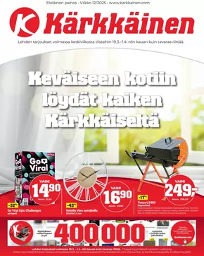 Kärkkäinen -luettelo | Laaja valikoima tarjouksia | 2025-03-19T00:00:00.000Z - 2025-04-01T00:00:00.000Z