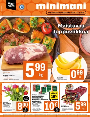 Minimani -luettelo, Ylöjärvi | Minimani Yhtiöt Oy | 2025-03-19T00:00:00.000Z - 2025-03-23T00:00:00.000Z