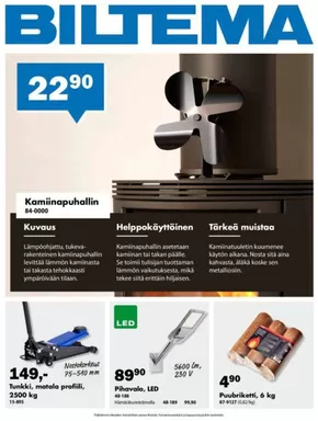 Biltema -luettelo, Espoo | Biltema Esite vk 40 | 2025-03-25T00:00:00.000Z - 2025-04-08T00:00:00.000Z