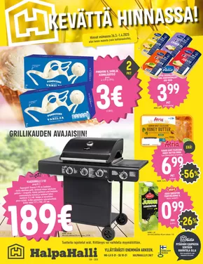 HalpaHalli -luettelo, Vaasa | HalpaHalli tarjoukset | 2025-03-26T00:00:00.000Z - 2025-04-01T00:00:00.000Z