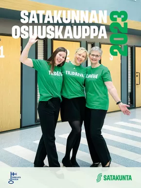 S-Market -luettelo | Satakunnan Osuuskauppa vuosikertomus 2023 | 2025-03-25T00:00:00.000Z - 2025-04-08T00:00:00.000Z