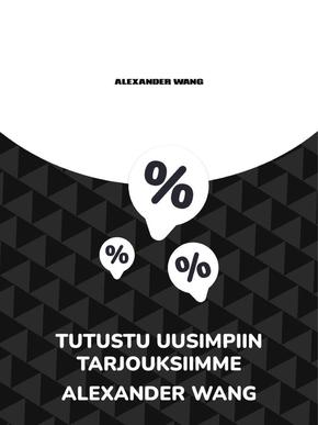 Alexander Wang -luettelo | Tarjoukset Alexander Wang | 2024-02-08T00:00:00.000Z - 2027-06-22T00:00:00.000Z