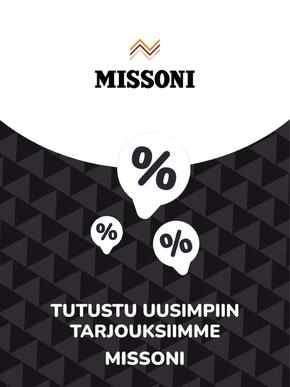 Missoni -luettelo, Lahti | Tarjoukset Missoni | 2024-02-08T00:00:00.000Z - 2027-06-22T00:00:00.000Z