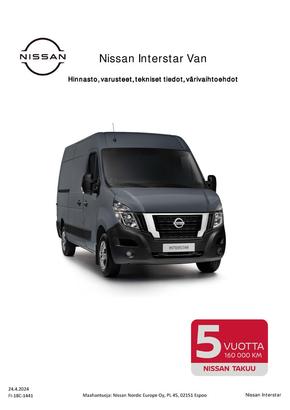 Nissan -luettelo, Iisalmi | Interstar | 2024-04-25T00:00:00.000Z - 2025-04-25T00:00:00.000Z